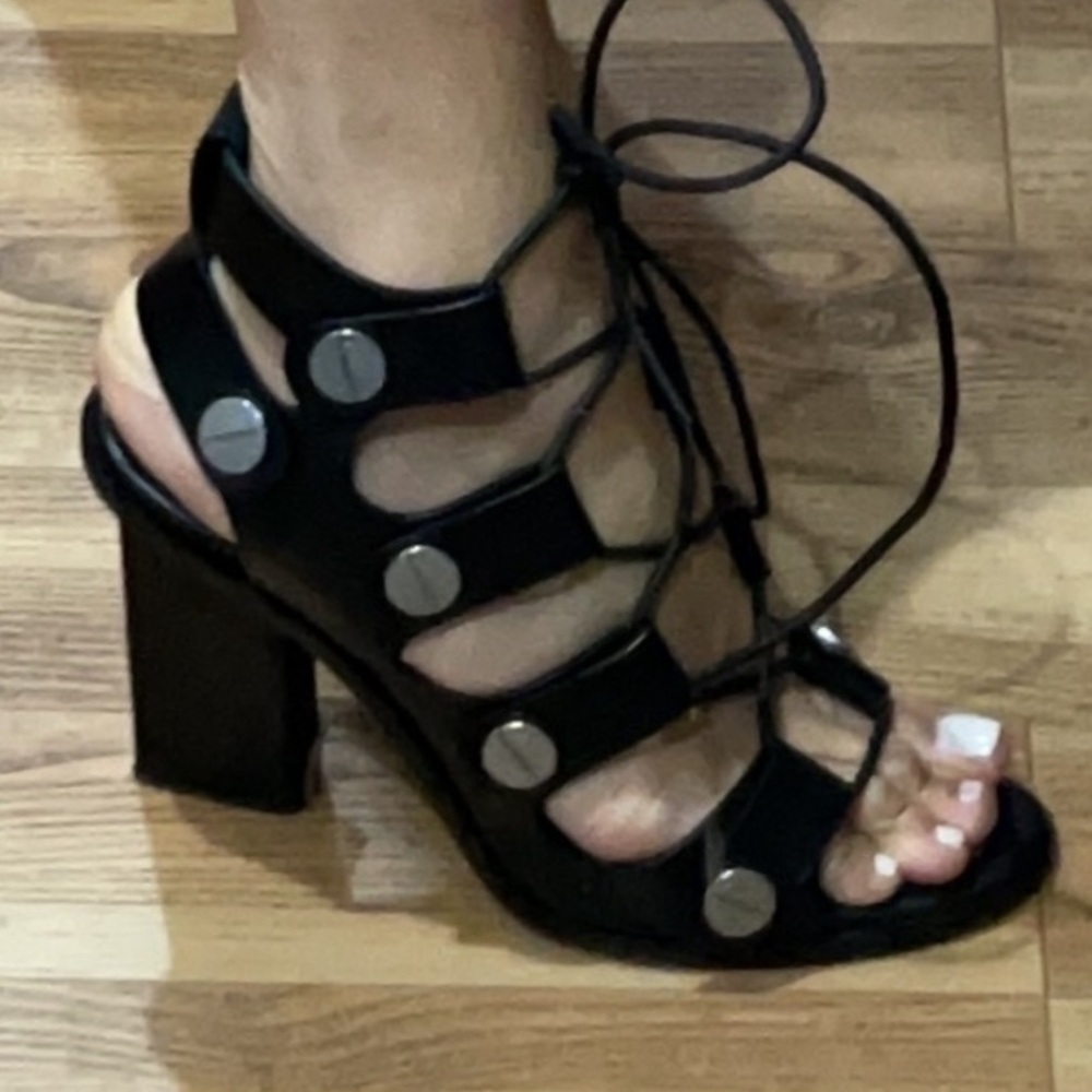 Alexander Wang leather heels size 35 - Picture 5 of 8